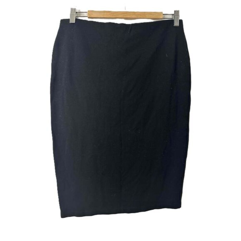 PURE Collection Skirt Womens Size US 10 Black Knee Length Pencil Style Office